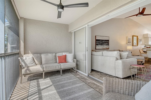 9540 High Gate Dr Unit 1422, Sarasota, FL 34238 - sunroom with vaulted ceiling