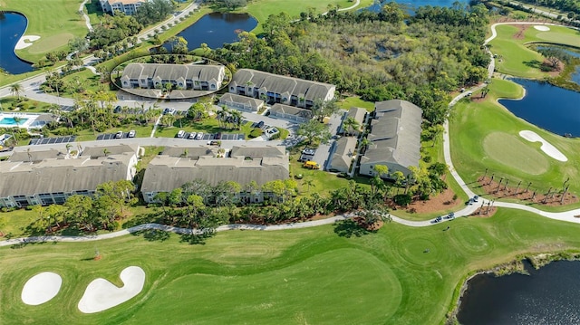 9540 High Gate Dr Unit 1422, Sarasota, FL 34238 - aerial overview of property's location with a large body of water and a golf club