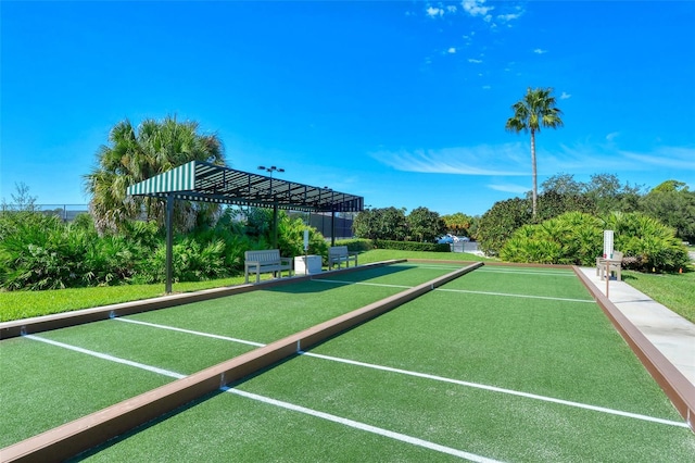 9540 High Gate Dr Unit 1422, Sarasota, FL 34238 - view of property's community with a bocce ball area