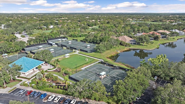 7507 Ascot Ct, University Park, FL 34201 - bird's eye view of a nearby body of water