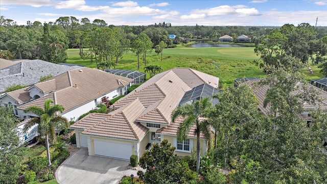 7507 Ascot Ct, University Park, FL 34201 - view from above of property featuring a local golf course and a large body of water
