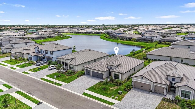 4971 Oyster Pearl St, Bradenton, FL 34211 - aerial view of residential area with a nearby body of water