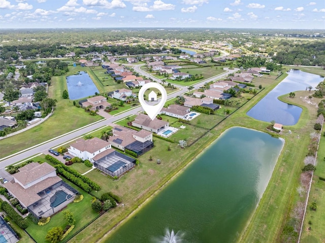 7508 Ripetta St, Sarasota, FL 34240 - aerial overview of property's location with nearby suburban area and a nearby body of water
