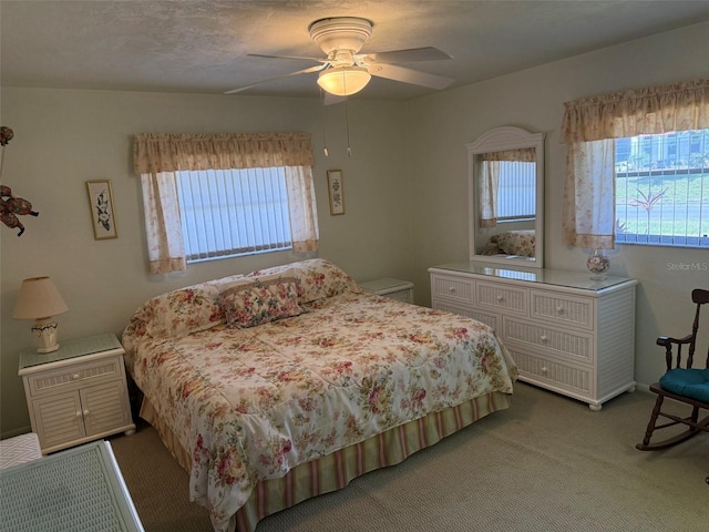 3673 Somerville Dr Unit 1510, Sarasota, FL 34232 - carpeted bedroom with ceiling fan