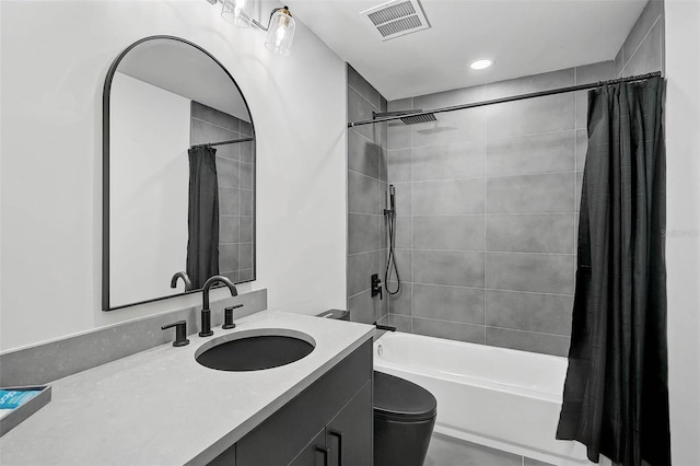 512 Treasure Boat Way, Sarasota, FL 34242 - full bath with shower / bath combination with curtain, vanity, and recessed lighting