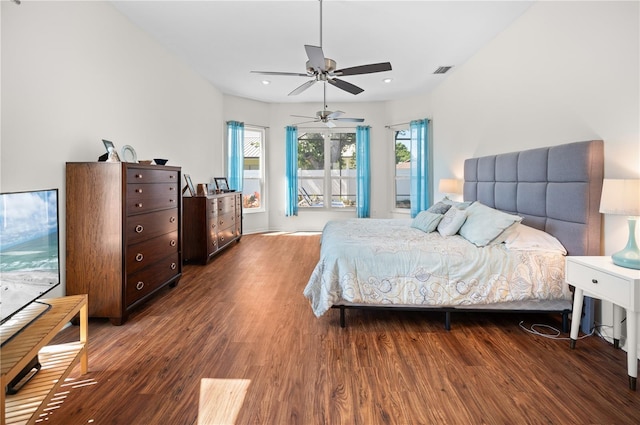 5110 19th Ave W, Bradenton, FL 34209 - bedroom with wood finished floors, multiple windows, and recessed lighting