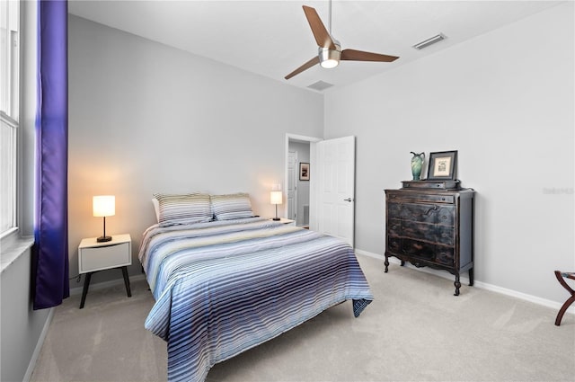 5110 19th Ave W, Bradenton, FL 34209 - carpeted bedroom featuring baseboards and ceiling fan