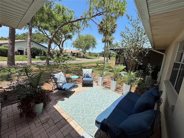 1111 Harefield Cir, Sun City Center, FL 33573 - view of patio