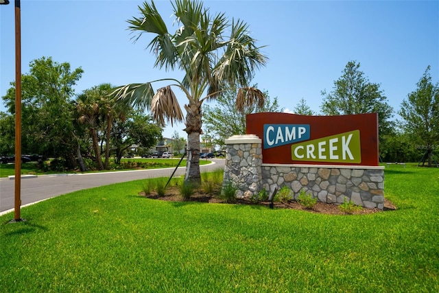 8932 Isabella Cir, Parrish, FL 34219 - community / neighborhood sign with a yard