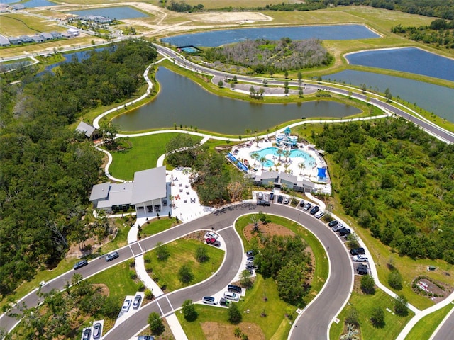 8932 Isabella Cir, Parrish, FL 34219 - view of property location with a large body of water and a pool area