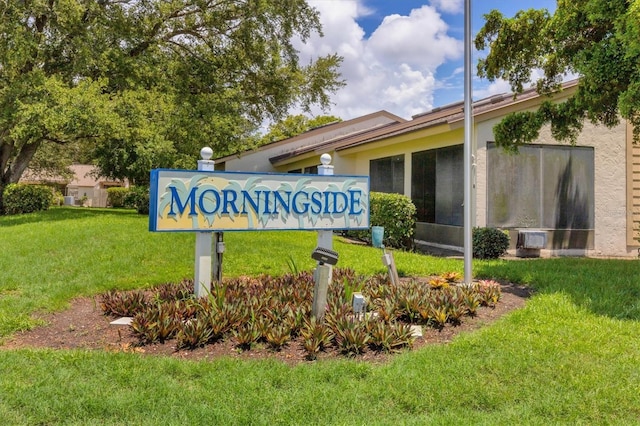2906 63rd St W Unit 206, Bradenton, FL 34209 - community sign featuring a yard