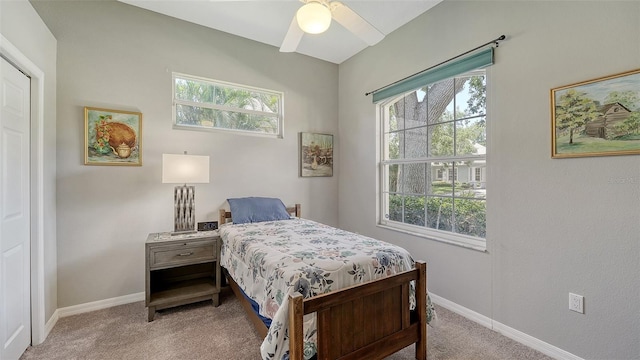 4612 4th Ave E, Bradenton, FL 34208 - bedroom with carpet, multiple windows, and baseboards