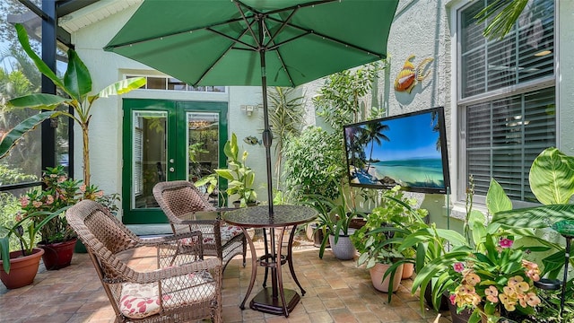 4612 4th Ave E, Bradenton, FL 34208 - sunroom with french doors