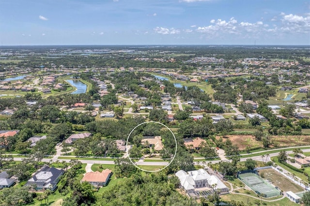 2914 Dick Wilson Dr, Sarasota, FL 34240 - aerial view of property and surrounding area featuring a nearby body of water and nearby suburban area