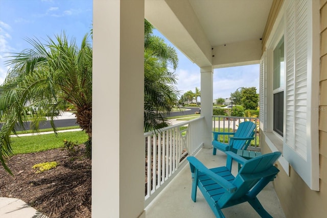 12327 Halfmoon Lake Ter, Bradenton, FL 34211 - view of porch