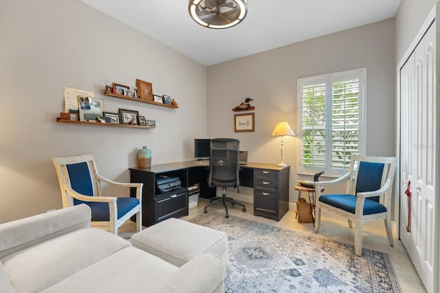 12327 Halfmoon Lake Ter, Bradenton, FL 34211 - office space with light tile patterned floors