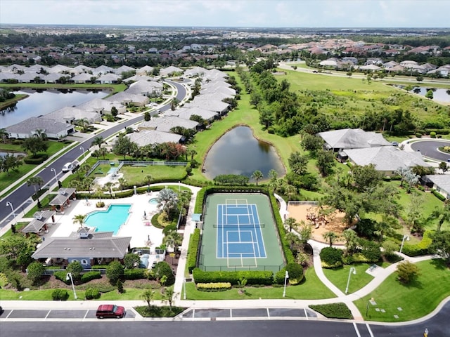 12327 Halfmoon Lake Ter, Bradenton, FL 34211 - aerial view of property's location featuring a nearby body of water and nearby suburban area