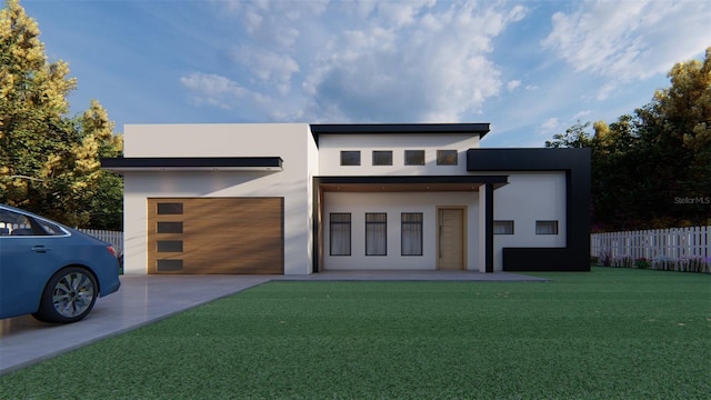 17461 Dudley Ave, Port Charlotte, FL 33954 - contemporary home featuring stucco siding and concrete driveway
