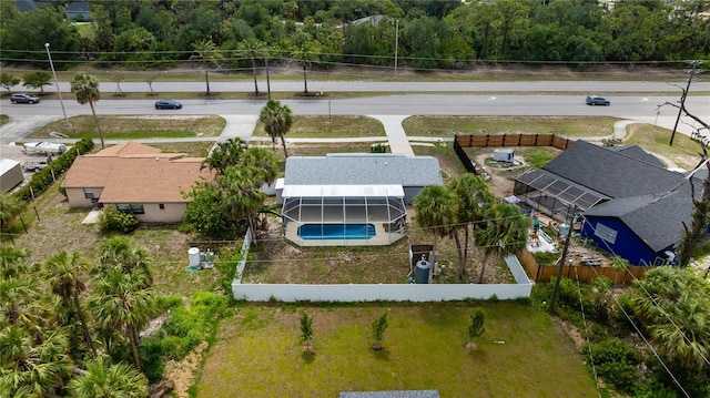 16834 Toledo Blade Blvd, Port Charlotte, FL 33954 - bird's eye view of a pool area