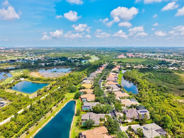 8930 Bloomfield Blvd, Sarasota, FL 34238 - aerial perspective of suburban area with a nearby body of water