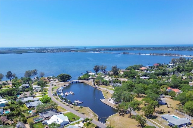 7913 19th Avenue Dr W, Bradenton, FL 34209 - aerial perspective of suburban area with a large body of water