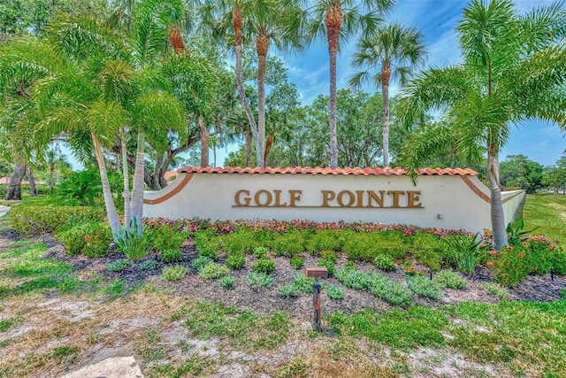 5651 Golf Pointe Dr Unit 5651, Sarasota, FL 34243 - view of community / neighborhood sign