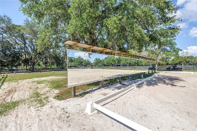 12714 Tyler Run Ave, Odessa, FL 33556 - view of community featuring an outdoor riding arena and a view of rural / pastoral area