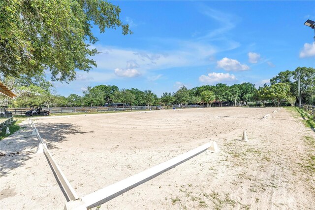 12714 Tyler Run Ave, Odessa, FL 33556 - view of community with an enclosed horse arena and a view of countryside