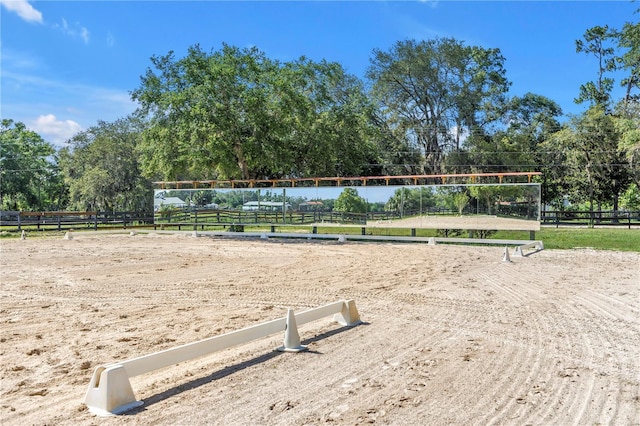 12714 Tyler Run Ave, Odessa, FL 33556 - view of community with an outdoor riding arena and view of scattered trees