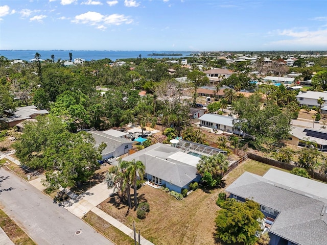 139 Adair Ave, Sarasota, FL 34243 - aerial perspective of suburban area featuring a nearby body of water