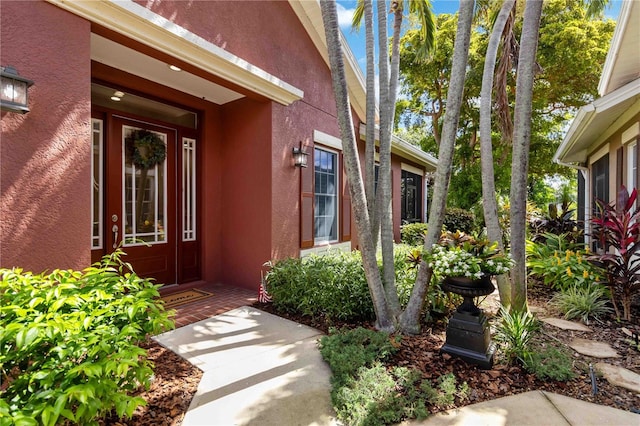 7314 Hamilton Rd, Bradenton, FL 34209 - entrance to property with stucco siding