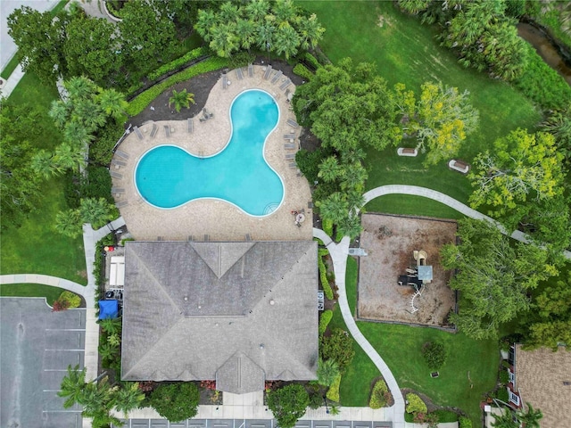 7314 Hamilton Rd, Bradenton, FL 34209 - view of property location with a pool