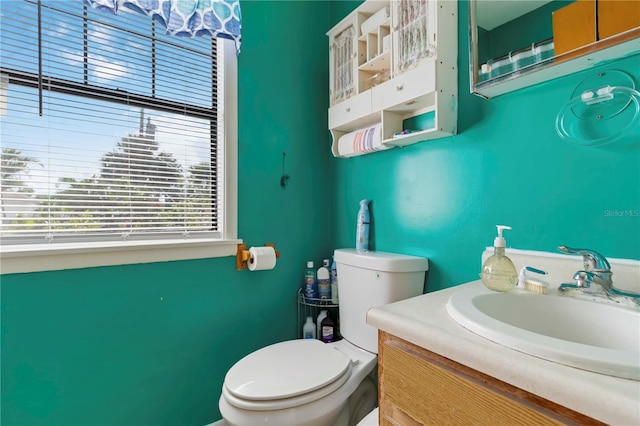 5403 Fleming St, Port Charlotte, FL 33981 - bathroom featuring toilet and vanity