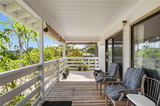 5403 Fleming St, Port Charlotte, FL 33981 - view of wooden deck
