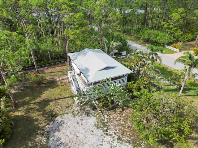 5403 Fleming St, Port Charlotte, FL 33981 - aerial view of property and surrounding area with a forest