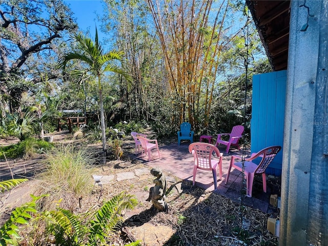 1019 10th Ave W, Bradenton, FL 34205 - view of yard with a patio