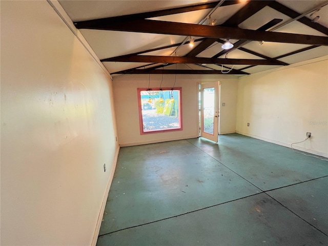 1019 10th Ave W, Bradenton, FL 34205 - unfurnished room with concrete flooring and baseboards