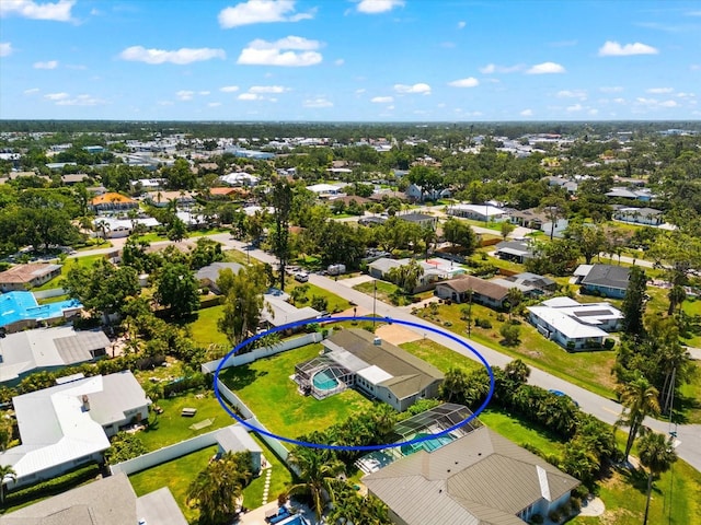 1723 Laramie St, Sarasota, FL 34231 - aerial perspective of suburban area