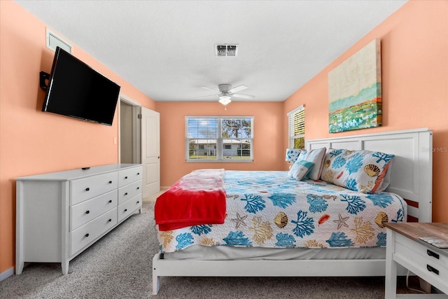 1723 Laramie St, Sarasota, FL 34231 - bedroom with carpet and ceiling fan