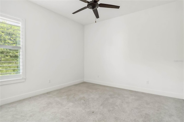 1015 143rd St NE, Bradenton, FL 34212 - carpeted empty room with ceiling fan and baseboards