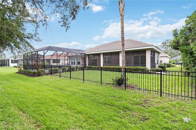 1015 143rd St NE, Bradenton, FL 34212 - view of yard with ceiling fan