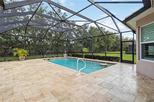 1015 143rd St NE, Bradenton, FL 34212 - outdoor pool with a patio area and a lanai