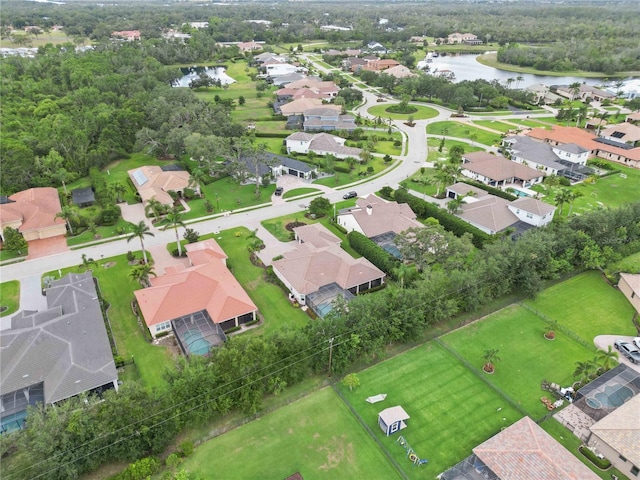 1015 143rd St NE, Bradenton, FL 34212 - aerial view of residential area with a large body of water