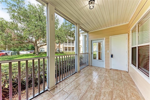4802 51st St W Unit 808, Bradenton, FL 34210 - unfurnished sunroom featuring plenty of natural light