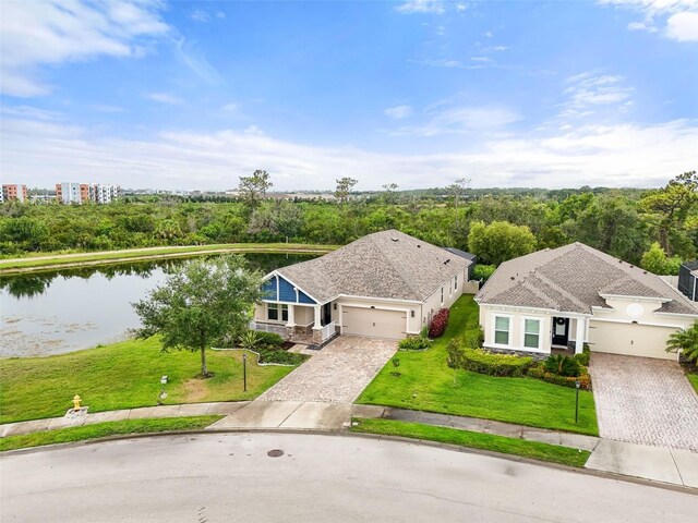 5240 Bentgrass Way, Bradenton, FL 34211 - view from above of property featuring a large body of water