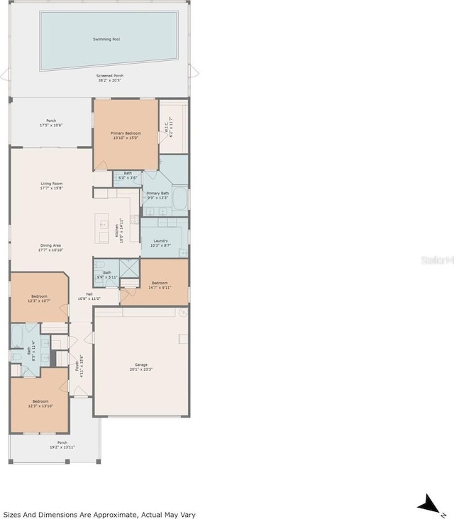 5240 Bentgrass Way, Bradenton, FL 34211 - room layout