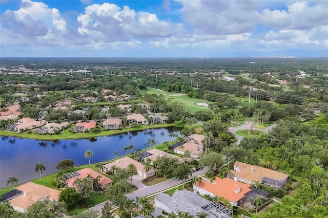 7214 Marlow Pl, University Park, FL 34201 - aerial view of residential area with a nearby body of water