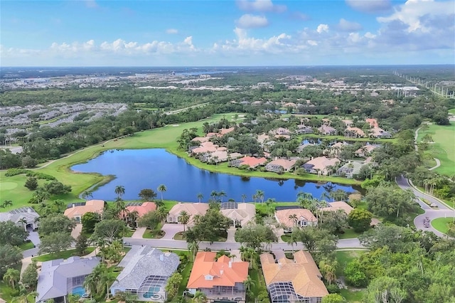 7214 Marlow Pl, University Park, FL 34201 - aerial view of residential area featuring a local golf course