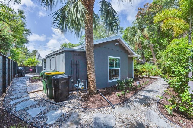 1919 Laurel St, Sarasota, FL 34236 - view of property exterior featuring stucco siding