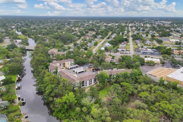 2740 Orchid Oaks Dr Unit 304, Sarasota, FL 34239 - aerial overview of property's location with a nearby body of water and nearby suburban area